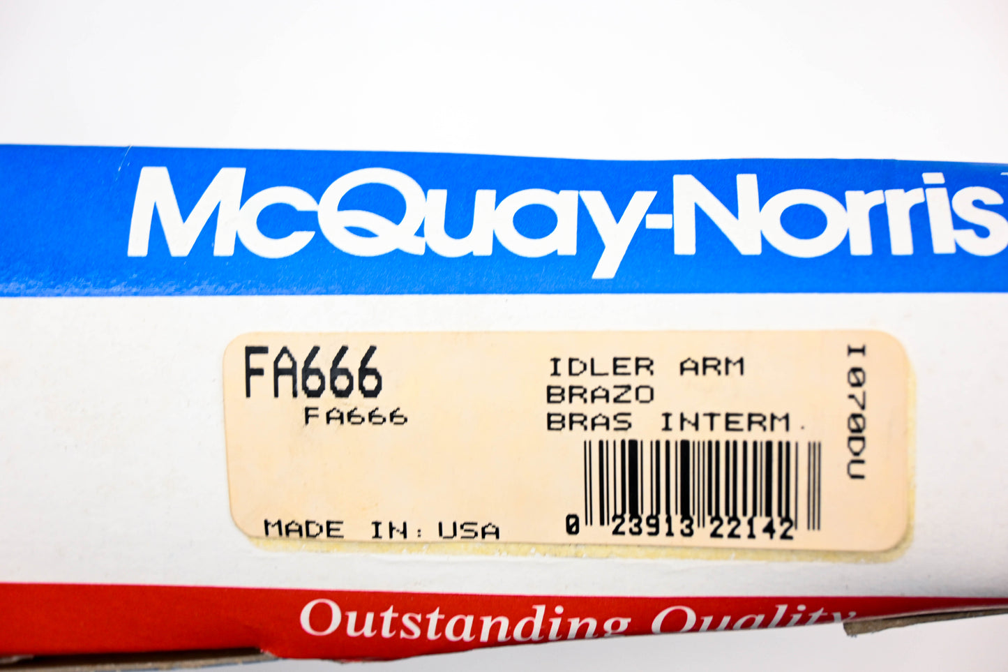 McQuay-Norris FA666 Idler Arm Kit NOS