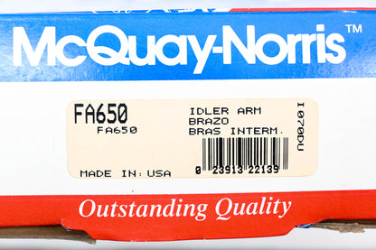 McQuay-Norris FA650 Idler Arm Kit NOS