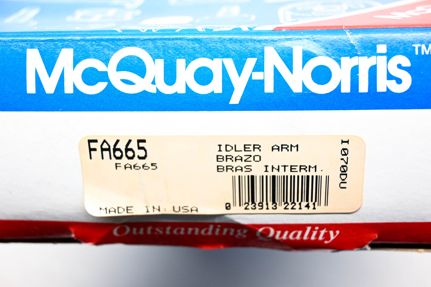 McQuay-Norris FA665 Idler Arm Kit NOS