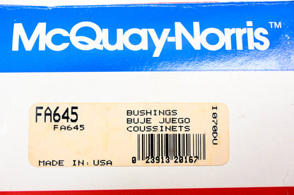 McQuay-Norris FA645 Bushing Kit NOS
