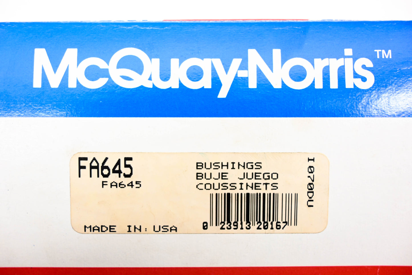 McQuay-Norris FA645 Bushing Kit NOS