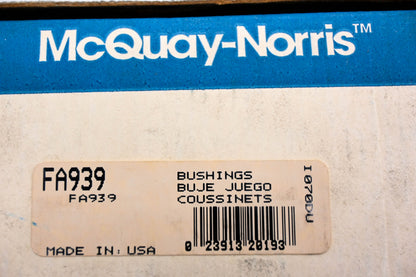 McQuay-Norris FA939 Bushing Kit NOS
