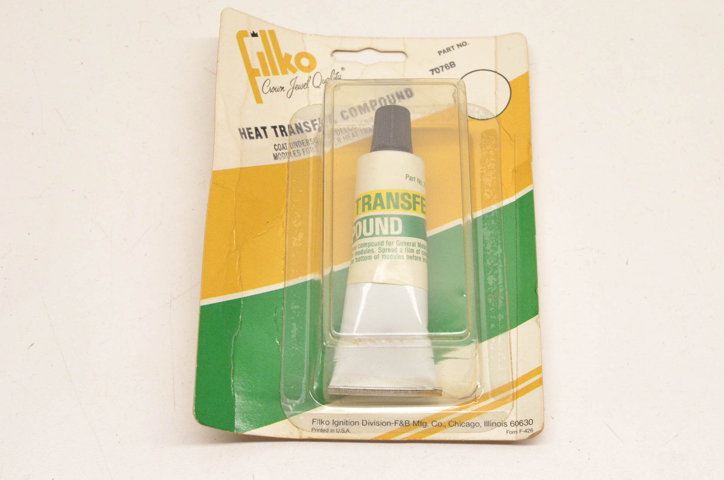 Filko 7076B Heat Transfer Compound NOS