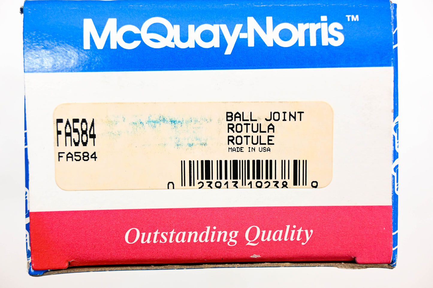McQuay-Norris FA584 Ball Joint Assembly NOS