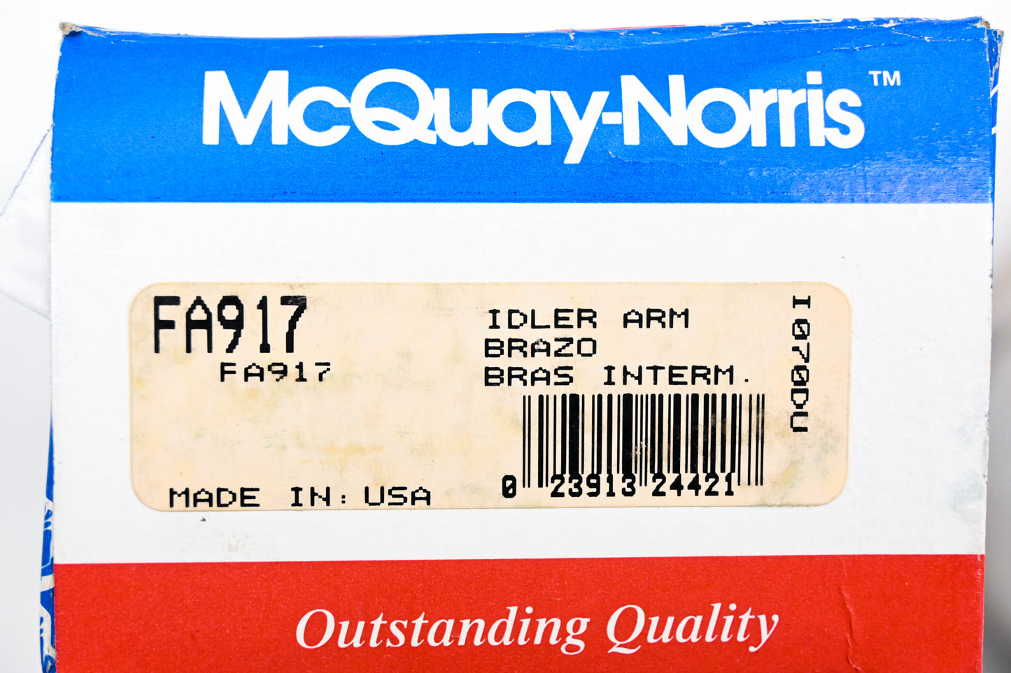 McQuay-Norris FA917 Idler Arm Kit NOS