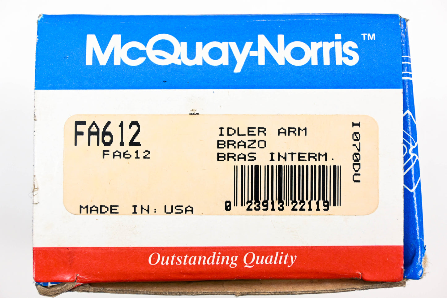 McQuay-Norris FA612 Idler Arm Kit NOS