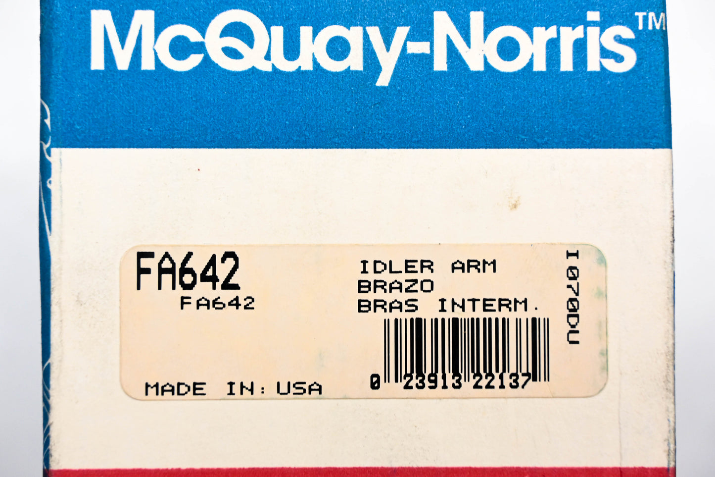 McQuay-Norris FA642 Idler Arm NOS