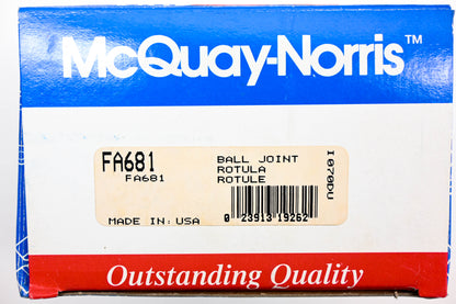 McQuay-Norris FA681 Ball Joint Kit NOS