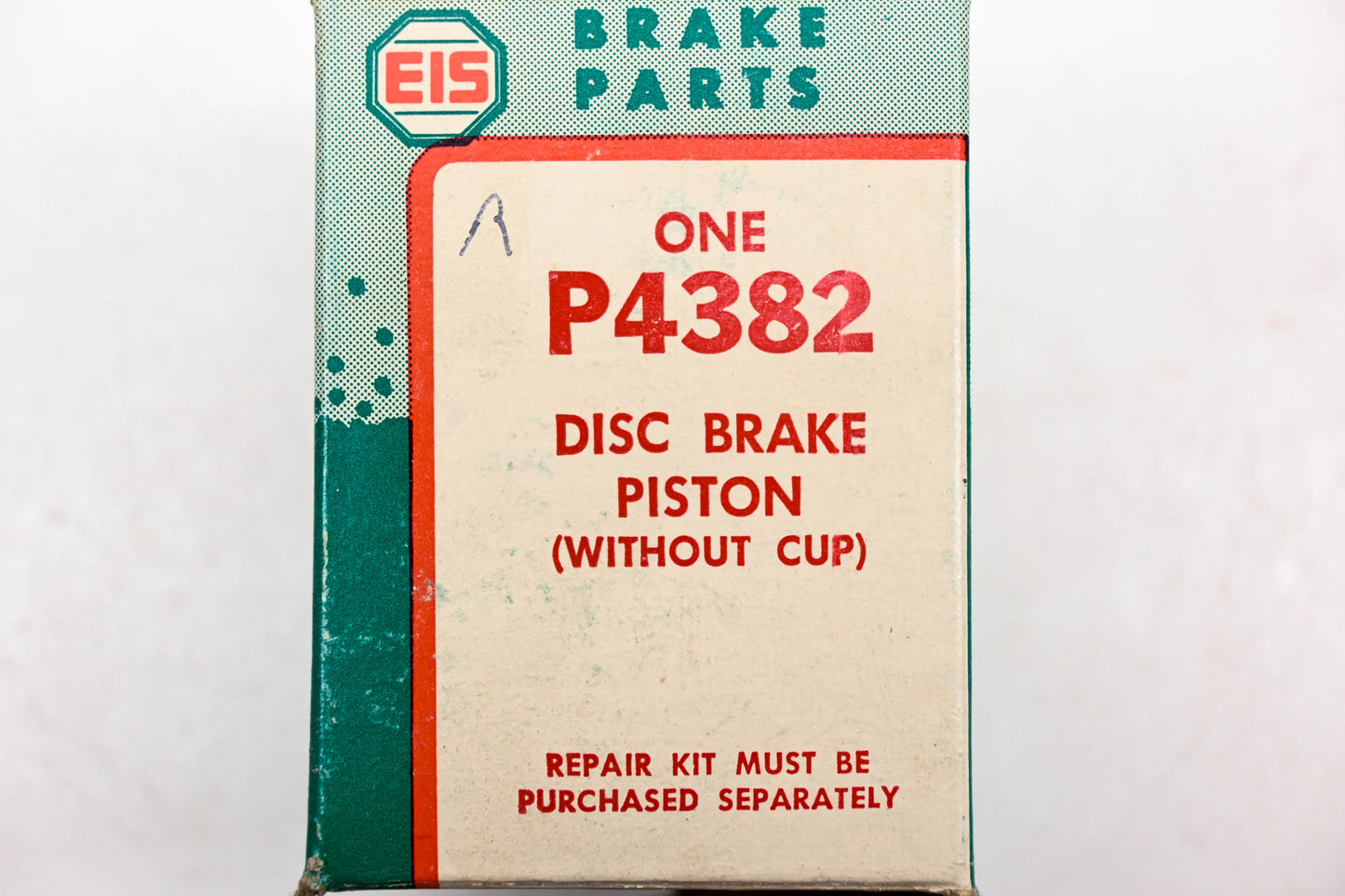 EIS P4382 Disc Brake Piston Without Cup NOS