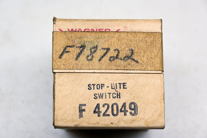 Wagner F42049, F78722 Stop Light Switch NOS