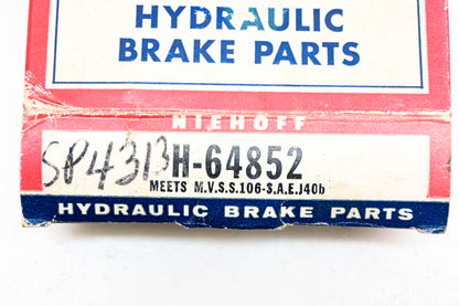 Niehoff H-64852, F64852, SP4313 Brake Hose NOS