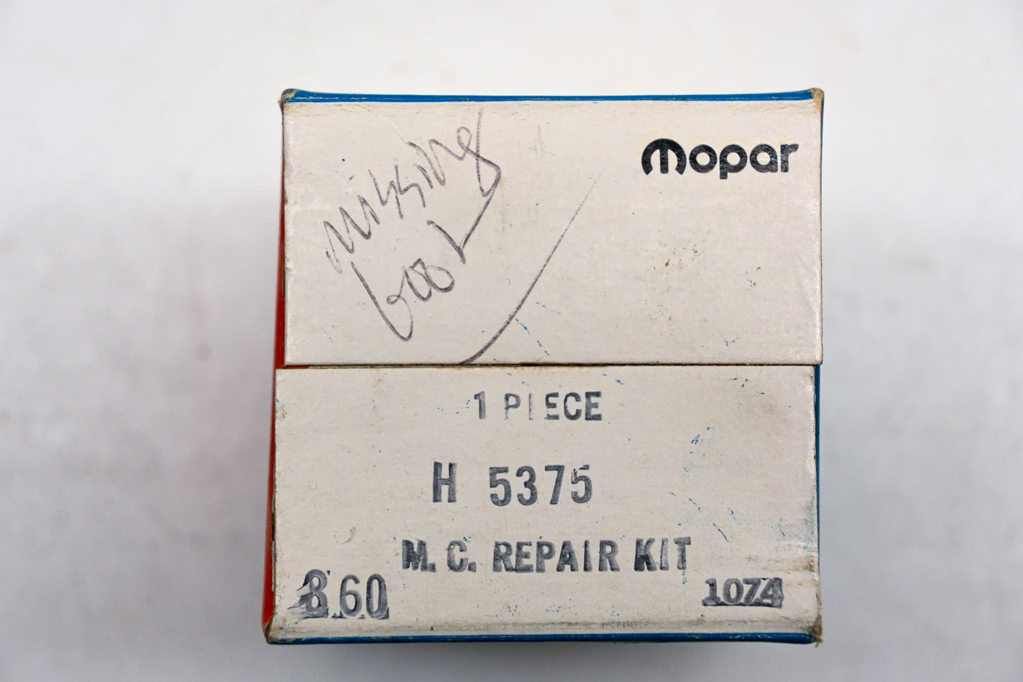 Mopar H5375 Master Cylinder Repair Kit NOS