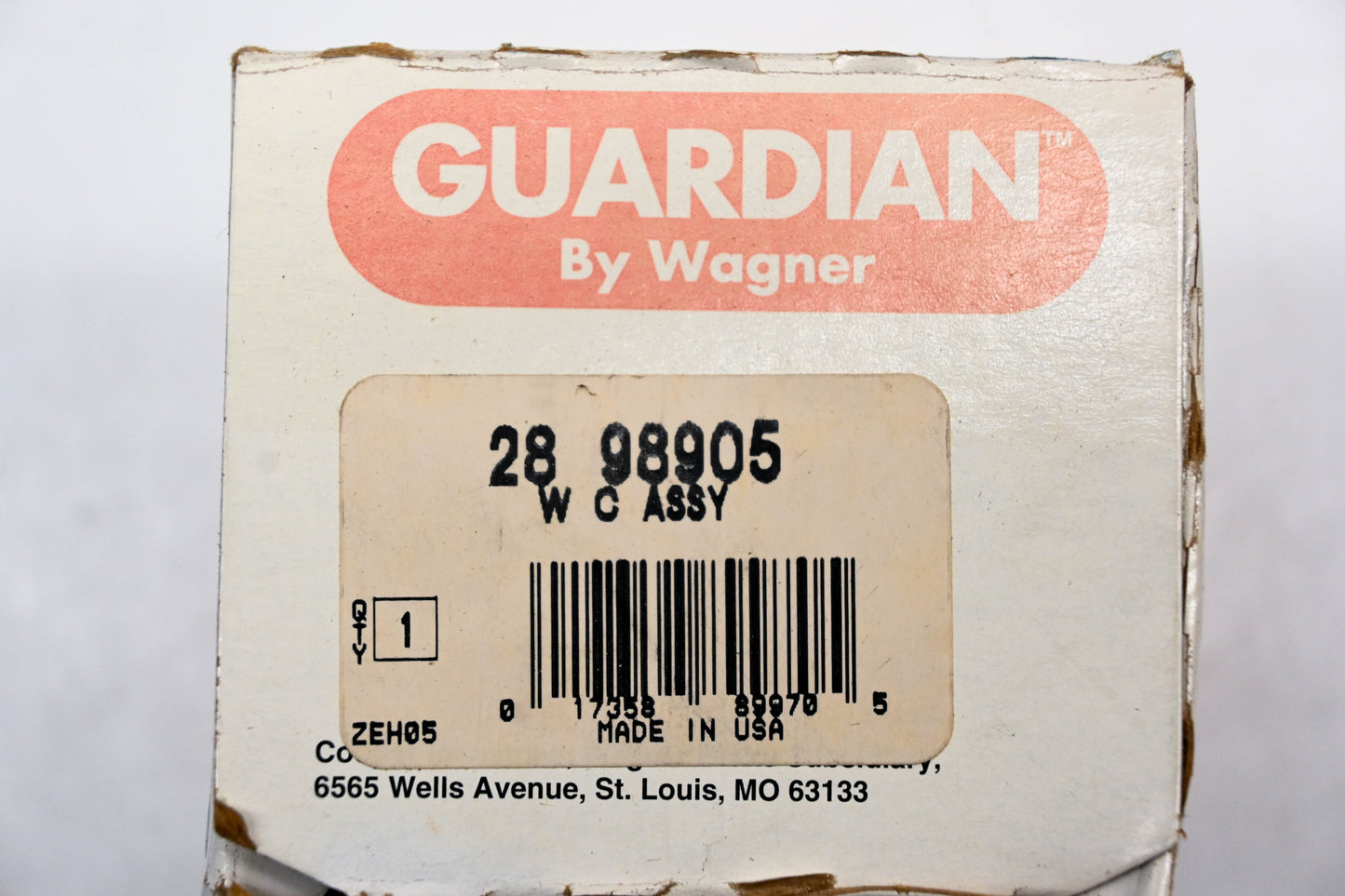 Wagner 28-98905 Guardian Wheel Cylinder Assembly NOS