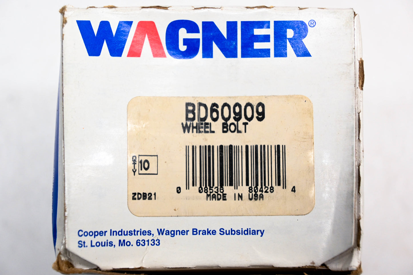 Wagner BD60909 Wheel Lug Studs Qty 10 NOS