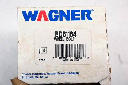 Wagner BD61164 Wheel Lug Studs Qty 5 NOS