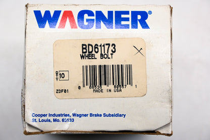 Wagner BD61173 Wheel Lug Bolts 1/2"-20 Qty 10 NOS