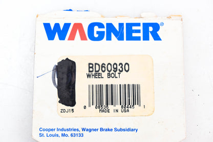 Wagner BD60930 Wheel Lug Bolt 1/2"-20 NOS