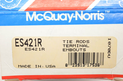McQuay-Norris ES421R Tie Rod Terminal Kit NOS