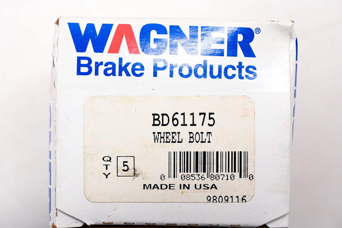 Wagner BD61175 Wheel Lug Studs Qty 5 NOS