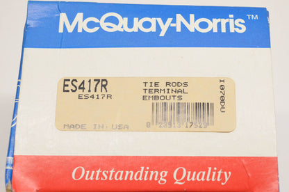 McQuay-Norris ES417R Tie Rod Terminal Kit NOS
