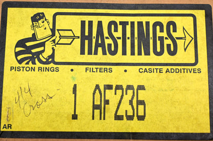 Hastings AF236 Air Filter NOS