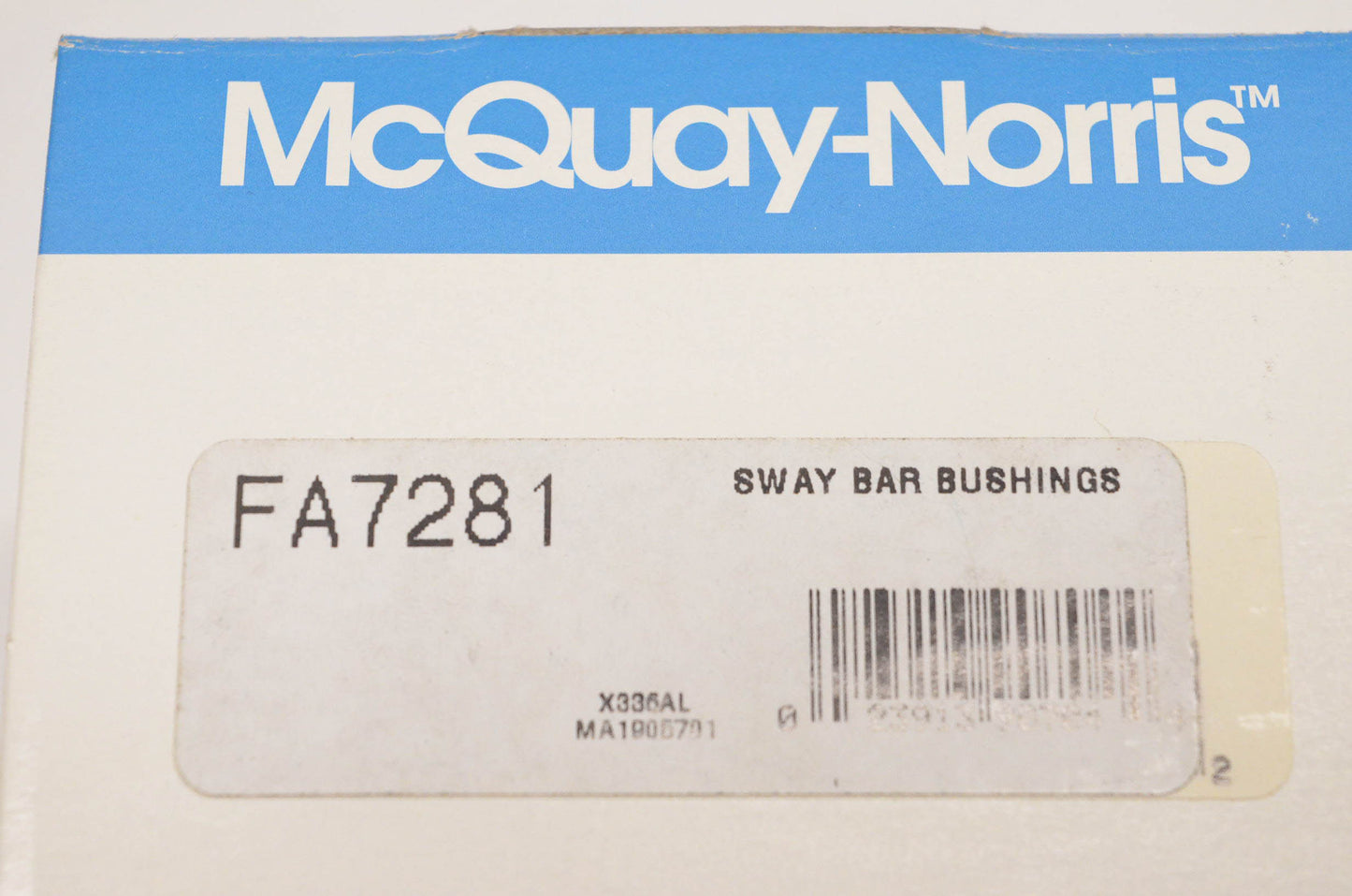McQuay-Norris FA7281 Bushing Kit NOS