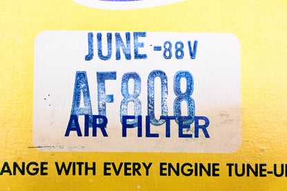 Hastings AF808 Air Filter NOS
