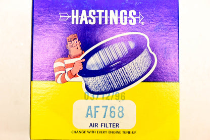 Hastings AF768 Air Filter NOS