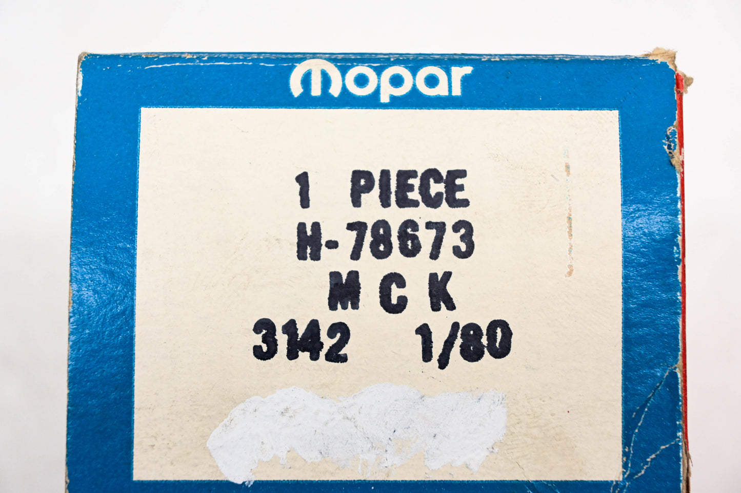 Mopar H78673, H-78673 Master Cylinder Repair Kit NOS