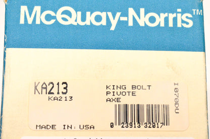 McQuay-Norris KA213 King Bolt Kit NOS