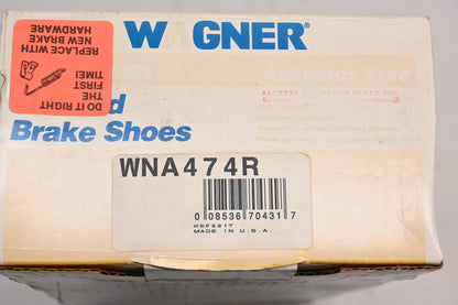 Wagner WNA474R Relined Brake Shoe Kit NOS