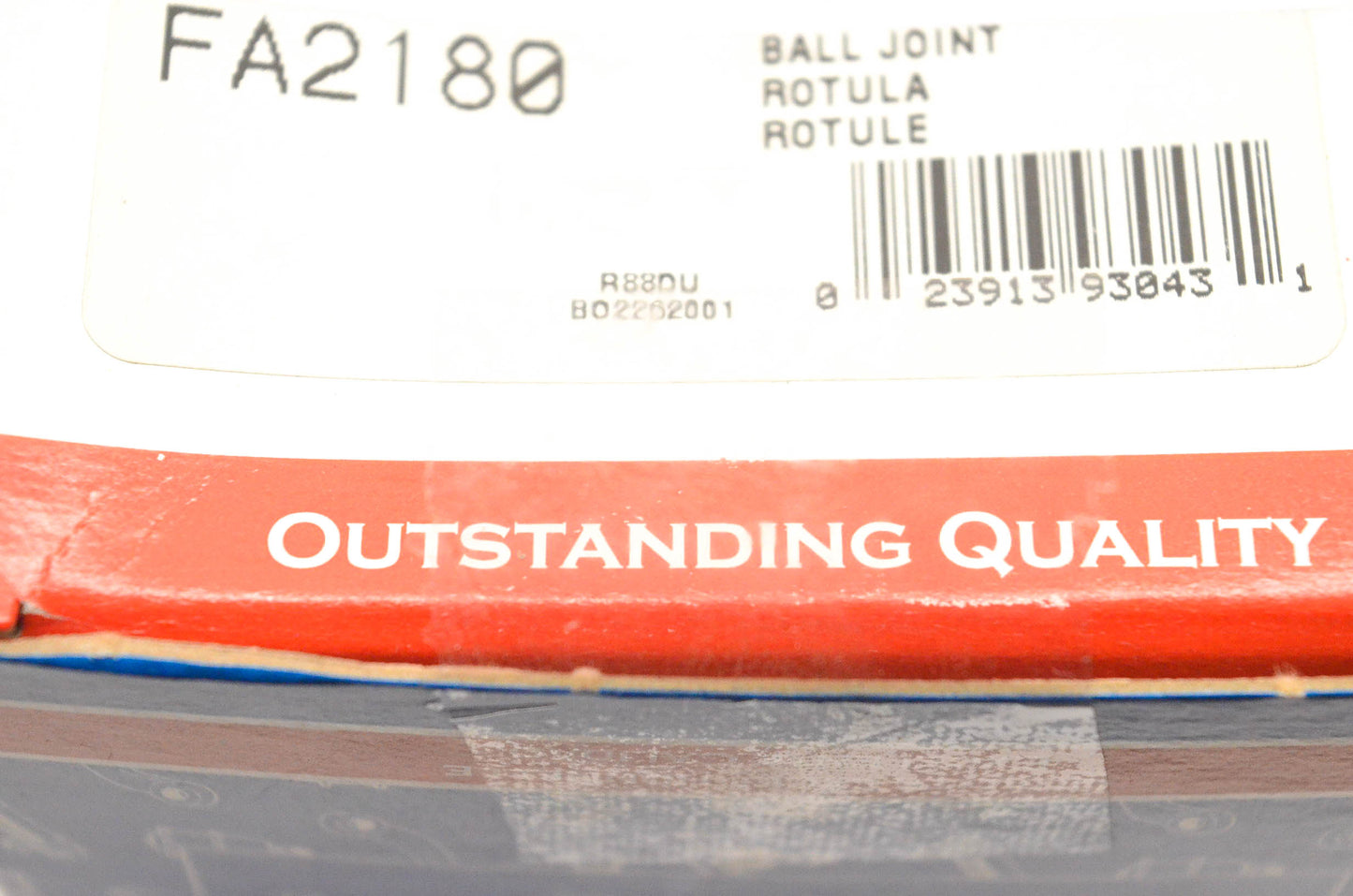 McQuay-Norris FA2180, 104222, K80013 Ball Joint Kit NOS