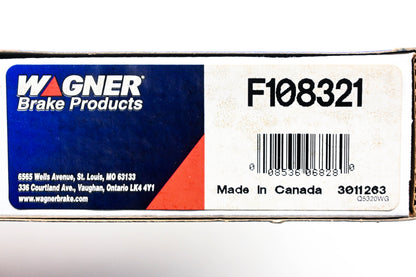 Wagner F108321 Parking Brake Cable Assembly NOS