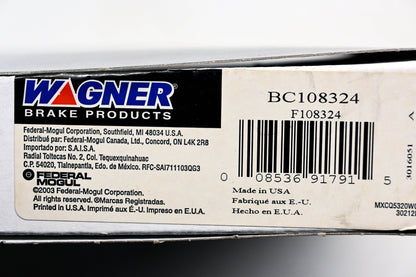 Wagner BC108324, F108324 Parking Brake Cable Assembly NOS