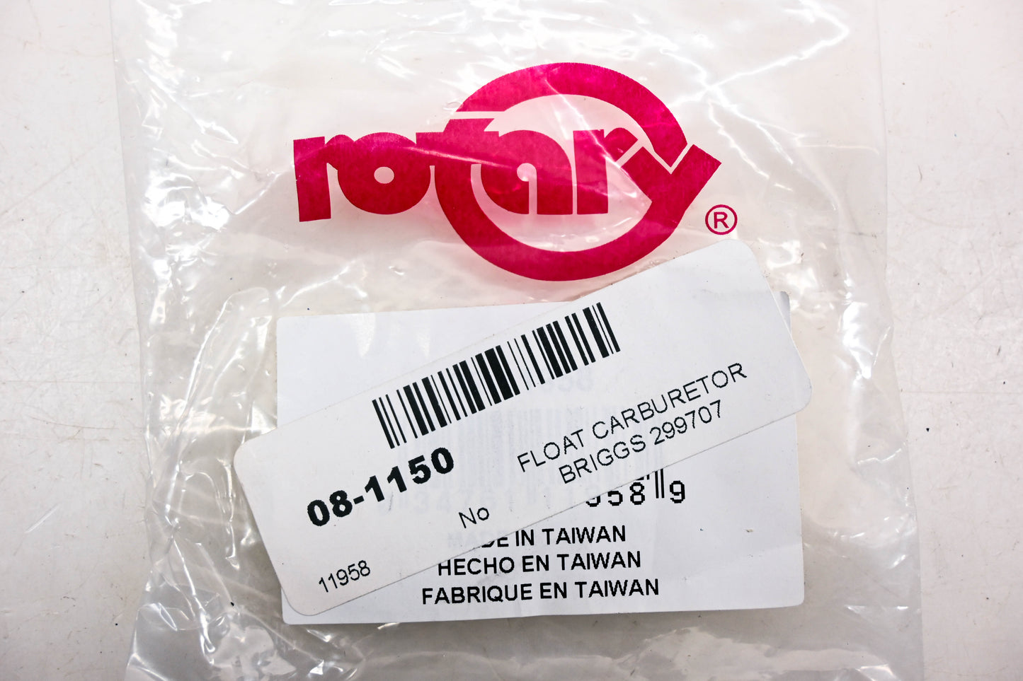 Rotary 08-1150 Carburetor Float NOS