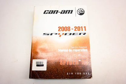 OEM Can-Am 219100532 French 2008-11 Spyder Roadster Manual