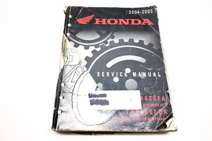 OEM Honda 1500.2004.05 TRX400FA/FGA 2004-2005 Service Manual