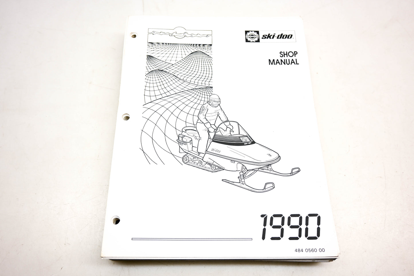 Ski Doo 484056000 Snowmobile 1990 Shop Manual