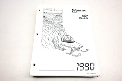 Ski Doo 484056000 Snowmobile 1990 Shop Manual