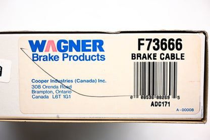 Wagner F73666 Brake Cable NOS