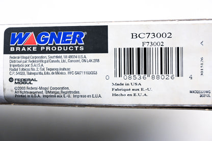 Wagner BC73002, F73002 Brake Cable Kit NOS
