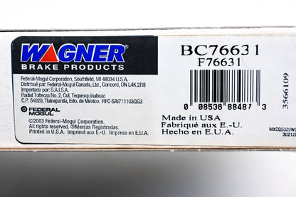 Wagner BC76631, F76631 Brake Cable NOS