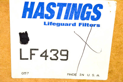 Hastings LF439 Oil Filter NOS