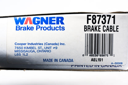 Wagner F87371 Brake Cable NOS