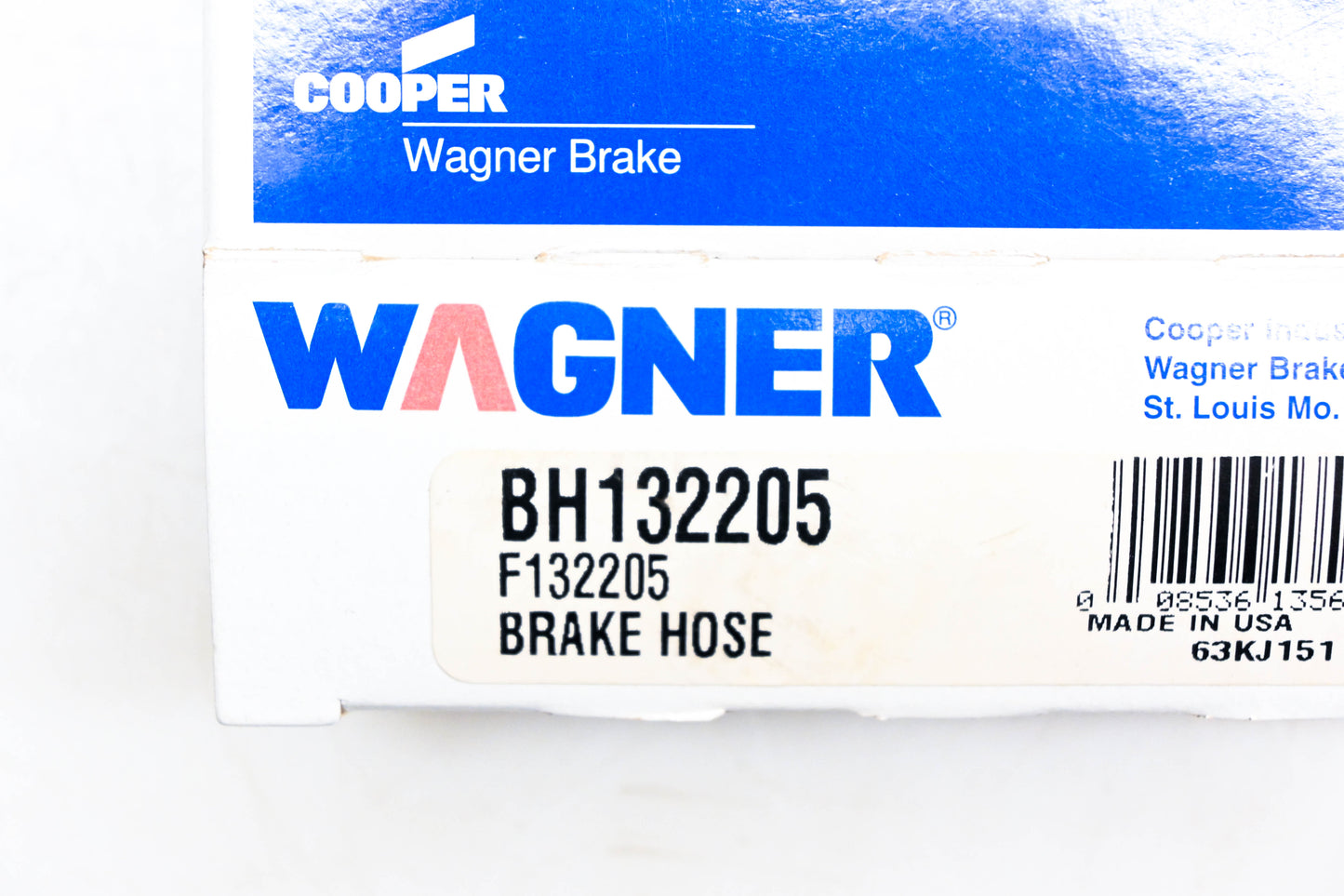 Wagner BH132205, F132205 Brake Hose NOS