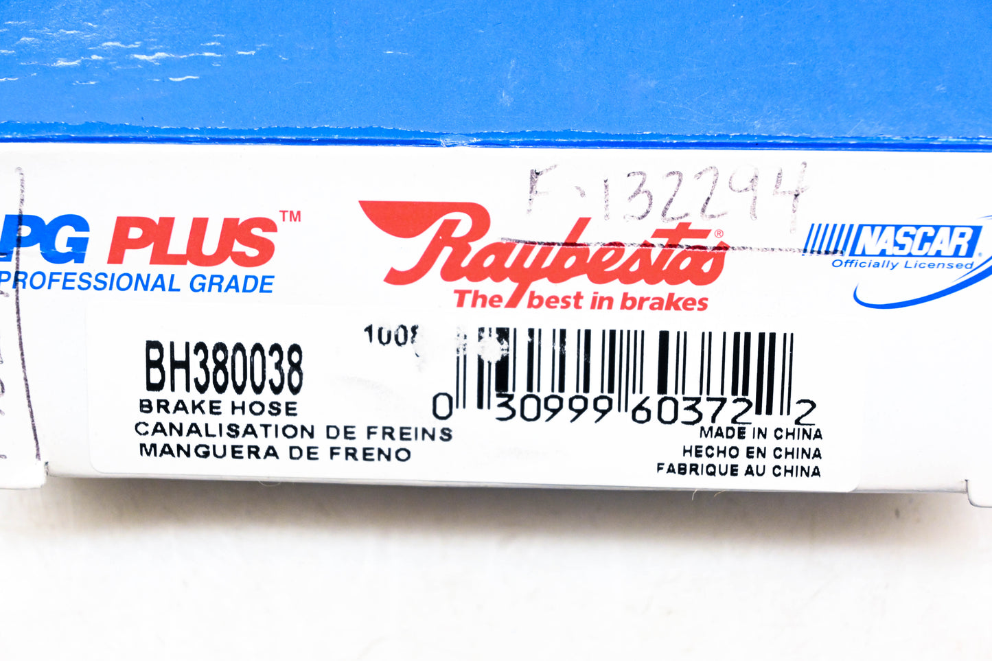 Raybestos BH380038, F132294 Brake Hose NOS