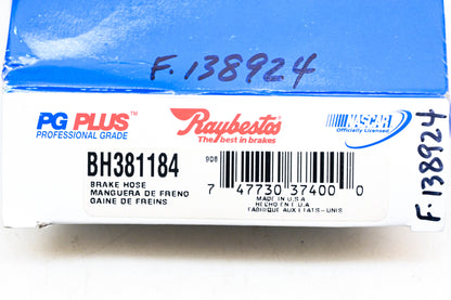Raybestos BH381184, F138924 Brake Hose NOS