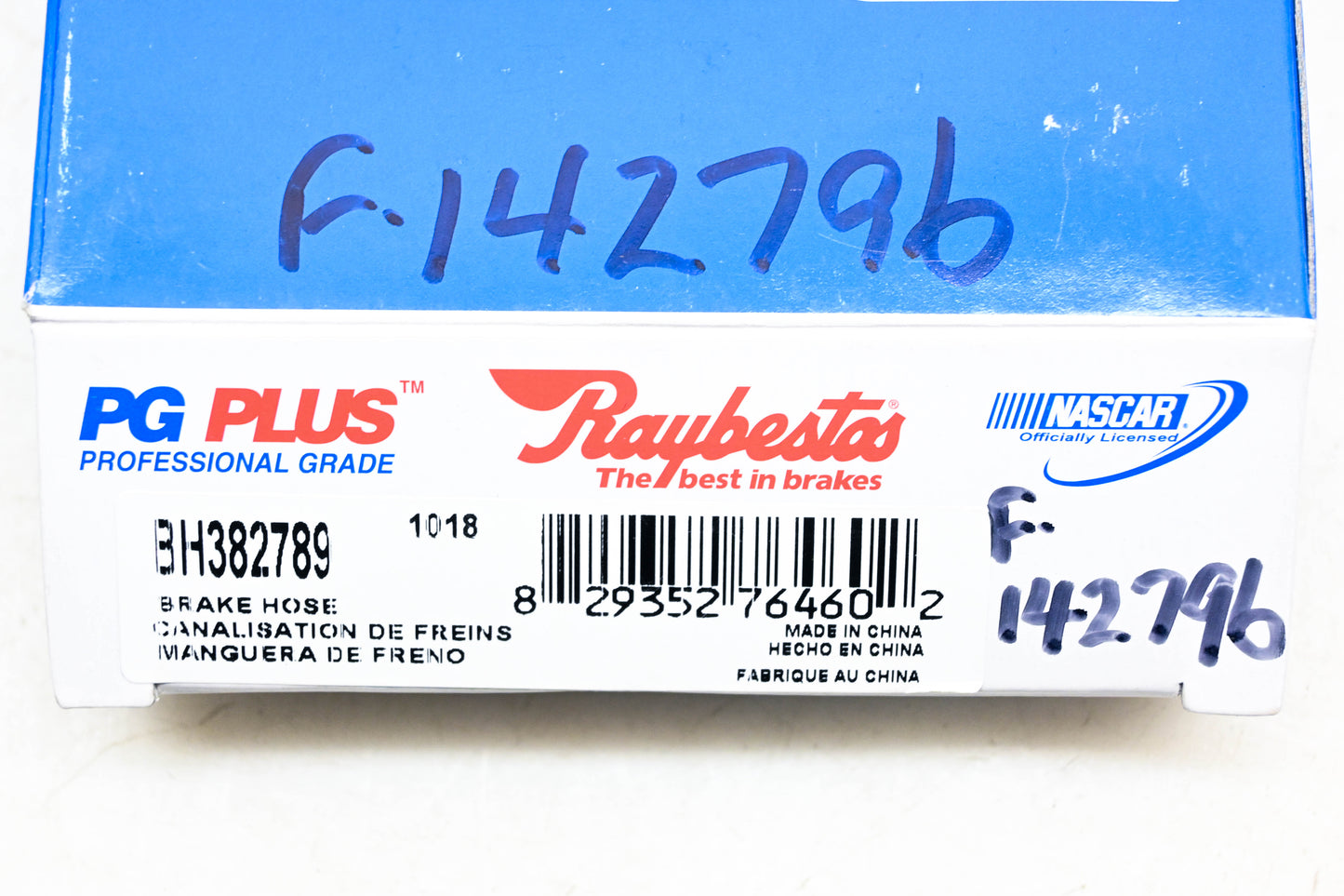 Raybestos BH382789, F142796 Brake Hose NOS