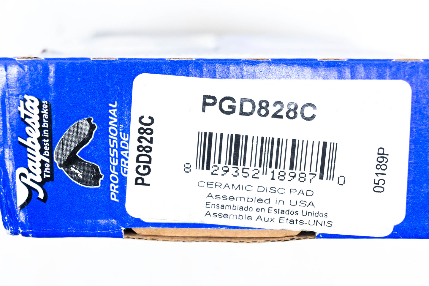 Raybestos PGD828C Ceramic Disc Brake Pad Kit NOS