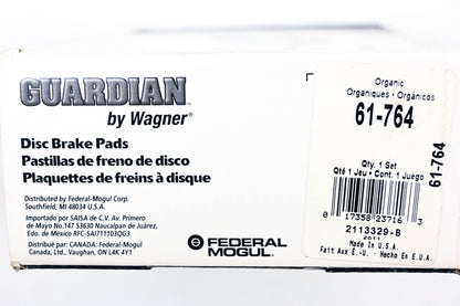 Wagner 61-764 Guardian Disc Brake Pad Kit NOS